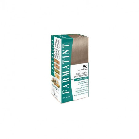 FARMATINT 8C RUBIO CLARO CENIZA 130 ML