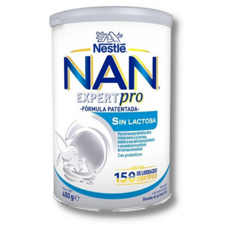 Nan expert pro sin lactosa 400 g