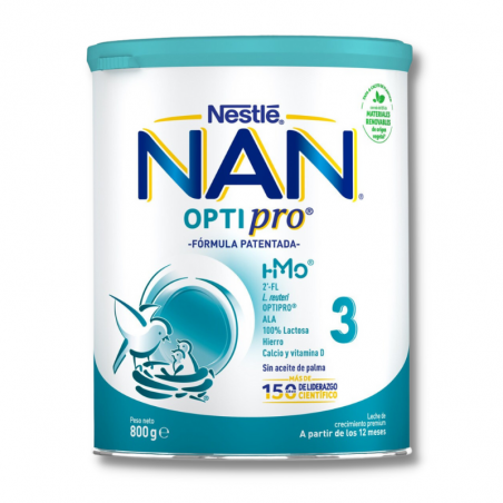 Nan optipro 3 leche 800 g