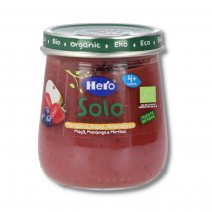 Hero solo manzana fresa y arándanos 120gr