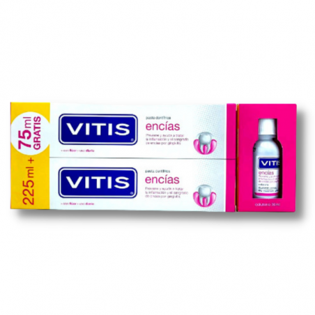Vitis pasta dental encias duplo 150 ml 2 uds