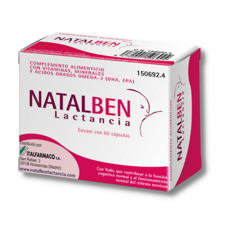 Natalben lactancia italfarmaco 60 capsulas