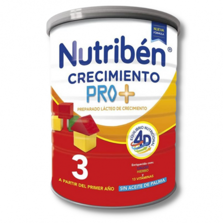 Nutriben leche crecimiento 3 800 g