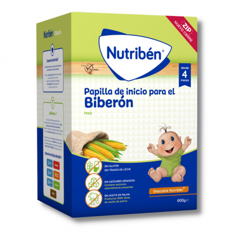 Nutriben papilla biberon inicio 600 gr