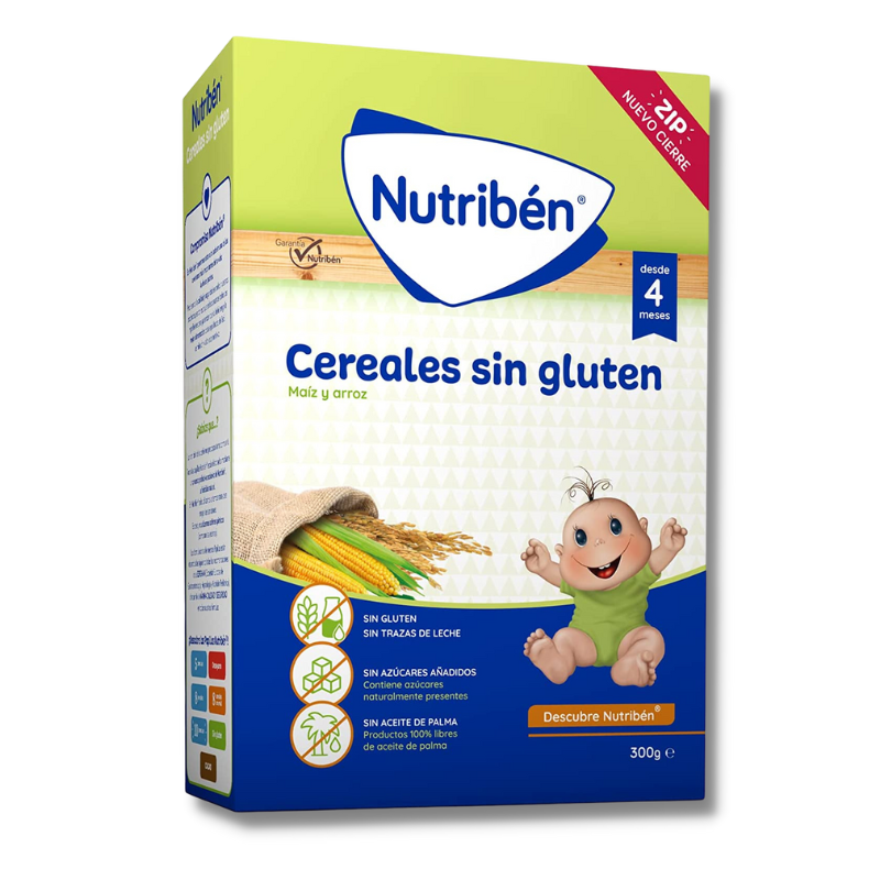 Nutriben papilla cereales sin gluten 300 g