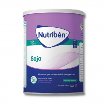 Nutribén leche de soja 400 gr