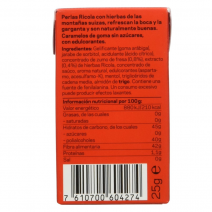 Ricola perlas sin azúcar fresa 25gr