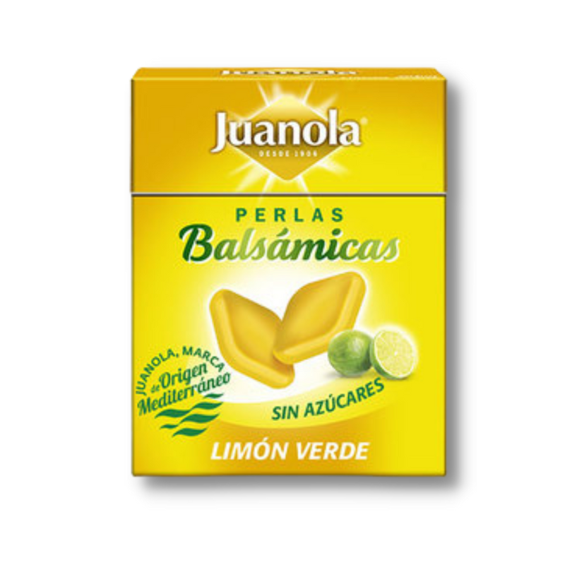 Juanola perlas sabor limón verde 20 uds