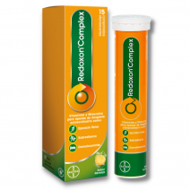 Redoxon complex 15 comprimidos efervescentes sabor naranja