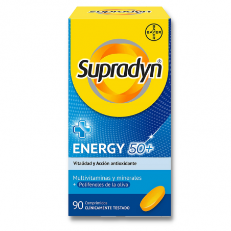 Supradyn activo 50+ antiox 90 comprimidos