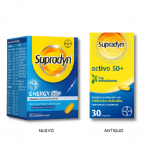 Supradyn activo vital 50+ antiox 30 comprimidos