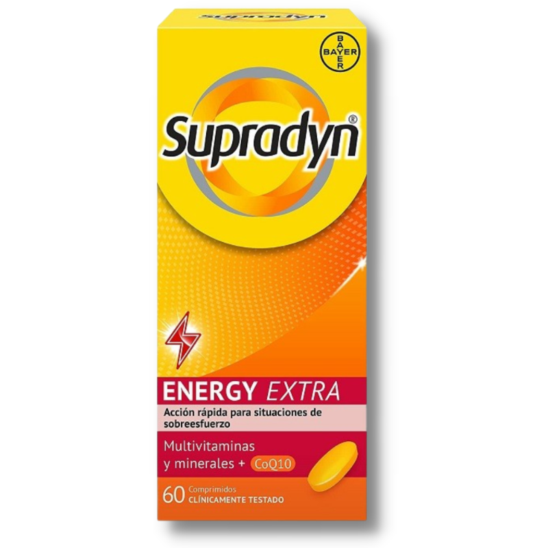 Supradyn energy extra pack ahorro 60 comprimidos