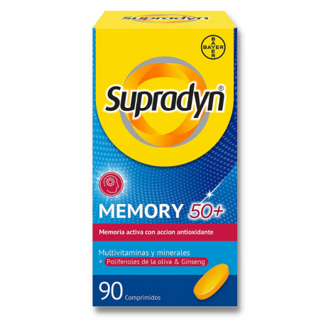 Supradyn memory 50+ 90 comprimidos