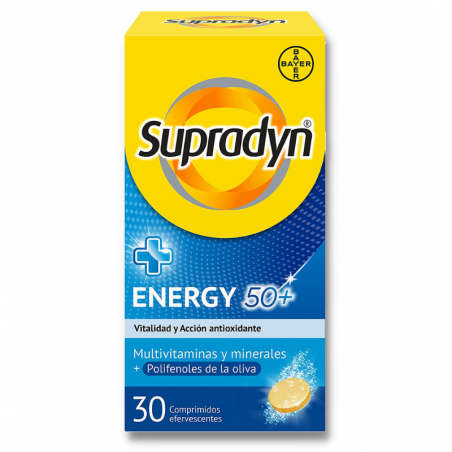 Supradyn energy 50+ 30 comprimidos efervescentes