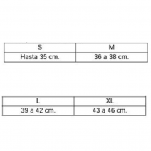 Rodillera abierta neopreno hevet talla M 1 ud