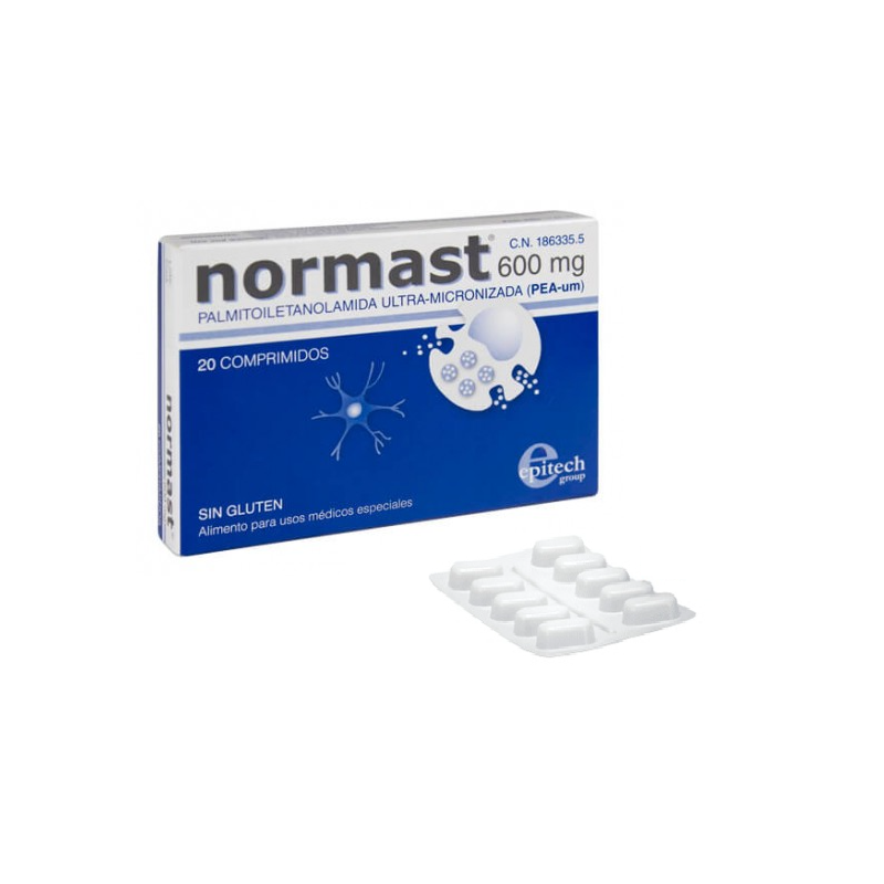 Normast 600mg 20 comprimidos