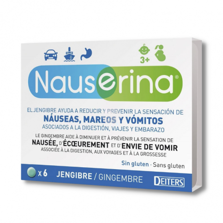 Nauserina 6 comprimidos