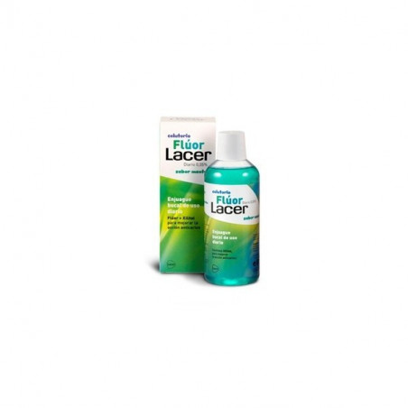 LACER COLUTORIO FLUOR DIARIO 0,05% MENTA 500 ML