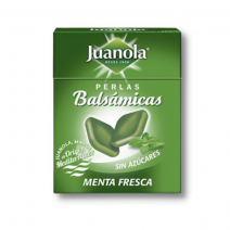 Juanola perlas sabor menta verde 20 perlas