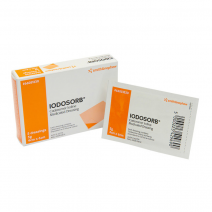Apósito iodosorb dressing 4x6cm ref:66001290 caja 5 uds