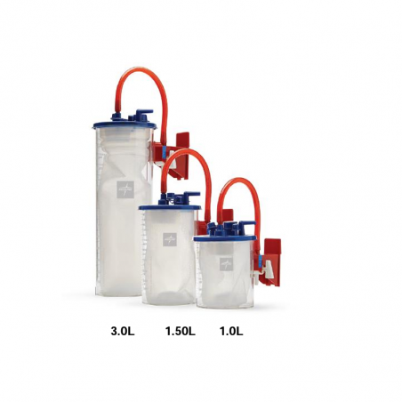 Contenedor de aspiración 1l reusable med-soft ref:dyndclo1000