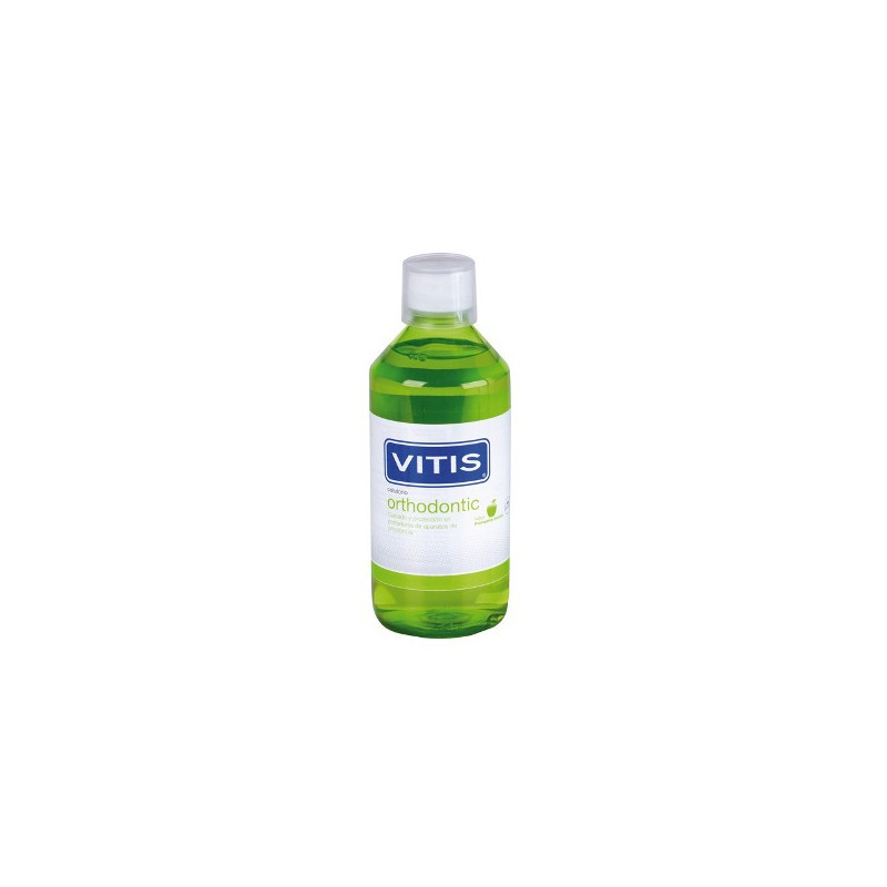 VITIS COLUTORIO ORTHODONTIC MANZANA MENTA 500 ML