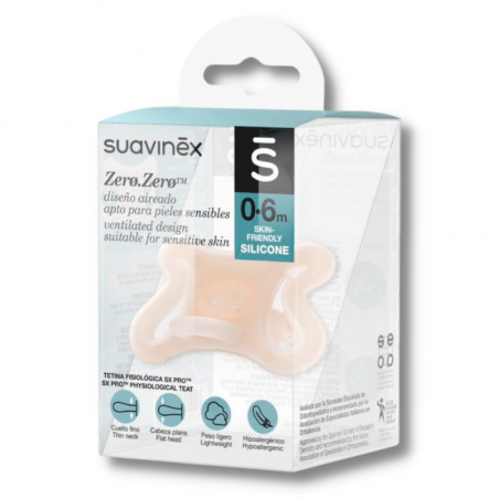 Suavinex chupete zero-zero 0-6 m 1 ud