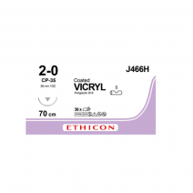 Sutura vicryl 2/0 ref:j466h caja 36 uds