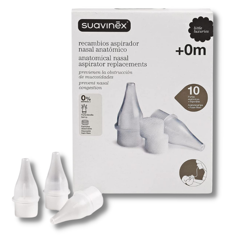 Suavinex recambio aspirador nasal anatómico 10 uds