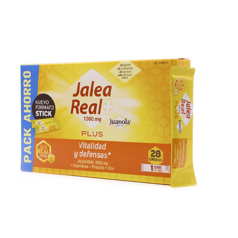 Juanola jalea real plus 28 sticks