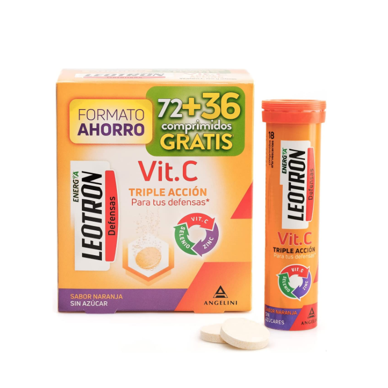 Leotron vitamina c  72+36 comprimidos