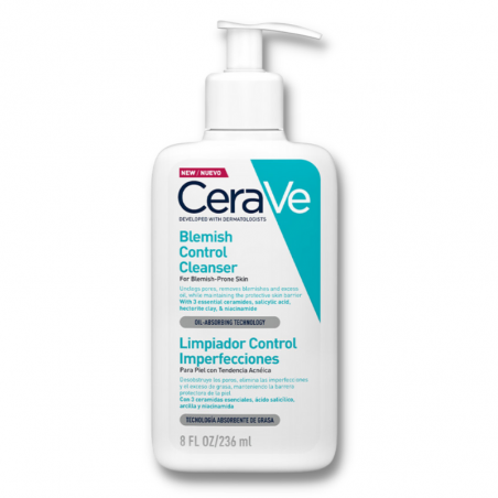 Cerave limpiador control imperfecciones 236ml