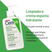 Cerave Crema Limpiadora Espuma Hidratante 236ml