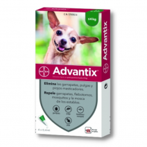 Advantix pipetas de 0 a 4 kg 4 pipetas