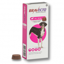 Bravecto perros 40-56 kg 1 comprimido 1400mg