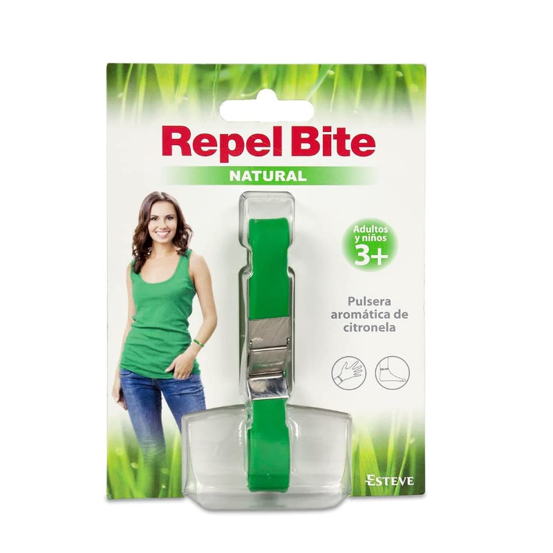 Repel bite natural pulsera de citronela adultos y niños