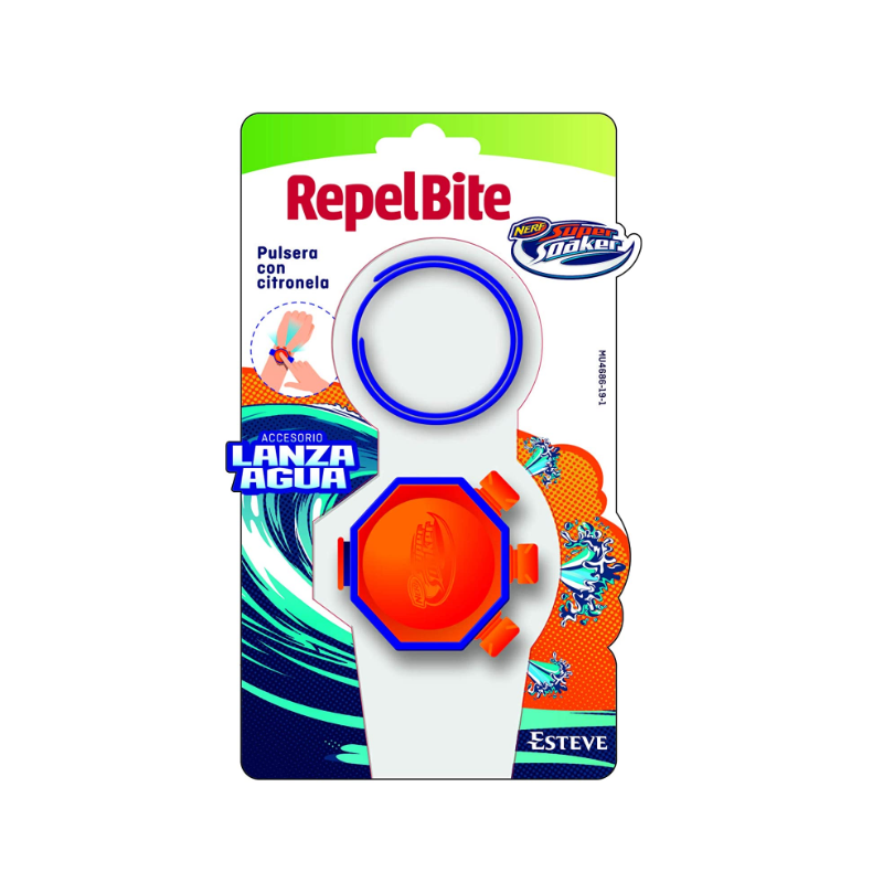 Repel bite nerf super soaker lanza agua