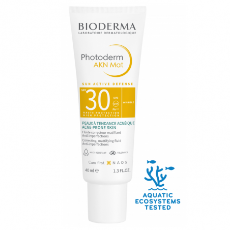 Bioderma photoderm akn spf30 mat fluido 40 ml