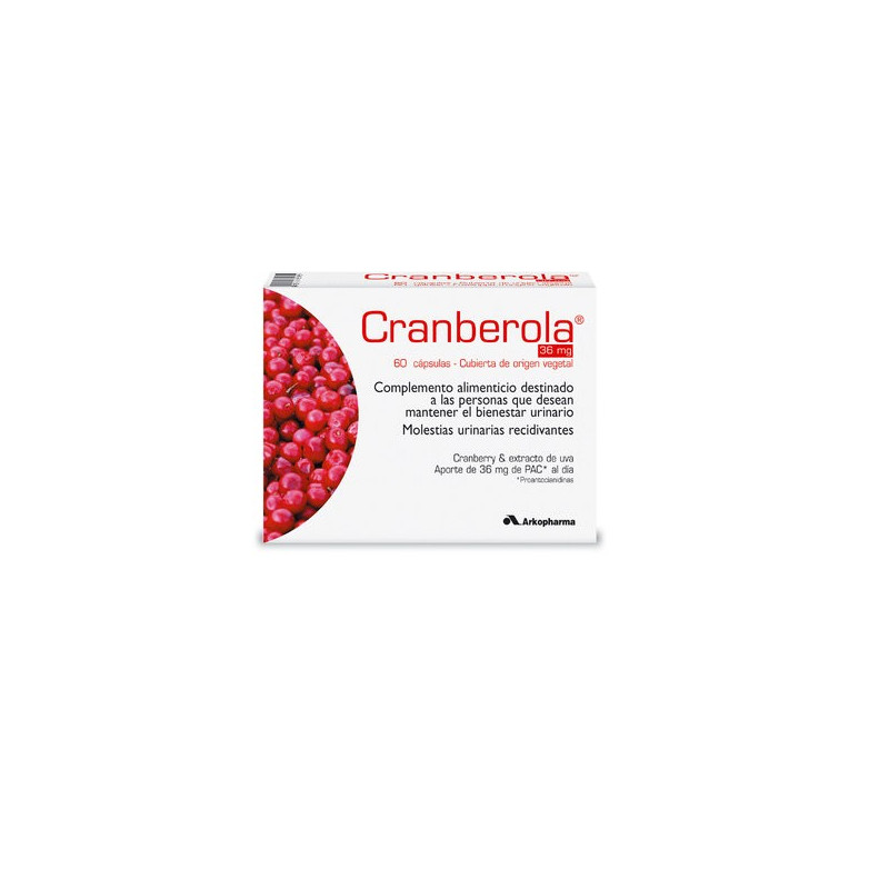 ARKO CRANBEROLA 36 MG 60 CAPSULAS