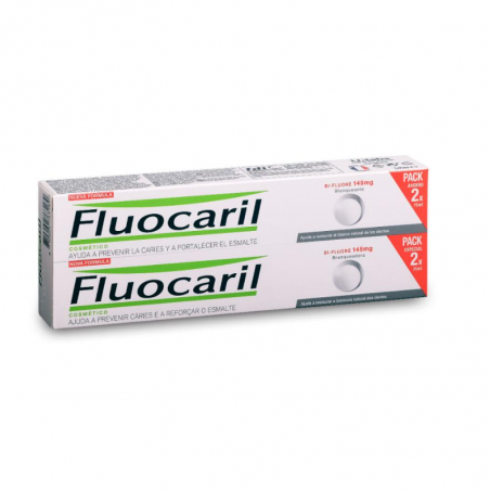 Fluocaril bifluore blanqueador 2 x 75 ml