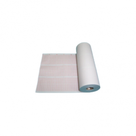 Papel ekg Cardiofax 144x30 ref.1014405 paquete 10 uds