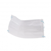 Mascarilla papel blanca 1c c/gomas caja 100uds