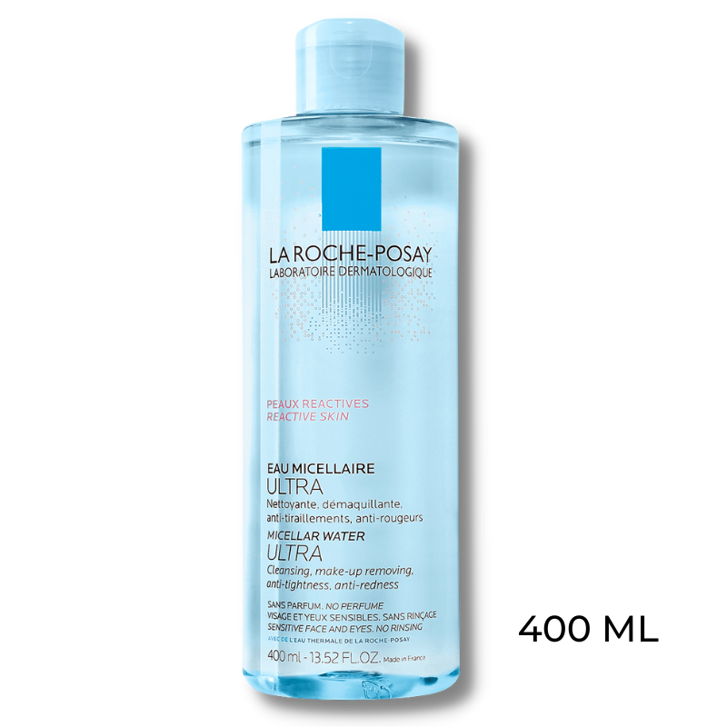 La roche posay agua micelar ultra piel reactiva 400 ml