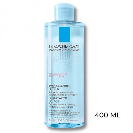 La roche posay agua micelar ultra piel reactiva 400 ml