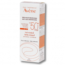 Avene Protector Solar Mineral SPF 50+ Leche Pantalla Física