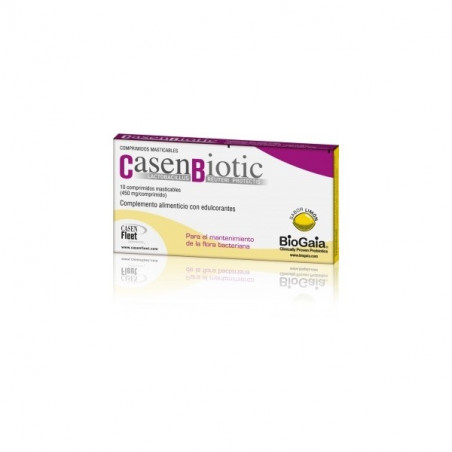 CASENBIOTIC 10 COMPRIMIDOS MASTICABLES LIMÓN