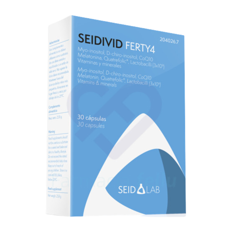 Seidivid Ferty 4 30 cápsulas