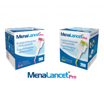 Lancetas menalancet pro 23 g 200 unidades