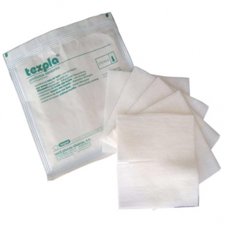 Gasa esteril texpol 45x45 2c 17h  ref:1384 sobre 2 uds