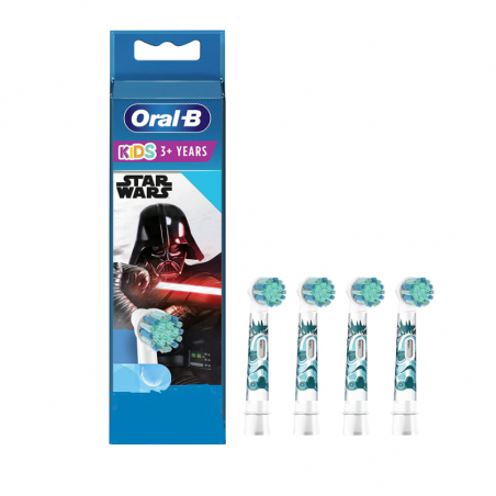 Oral b  recambio cepillo recarg. stages star wars 4 recambios